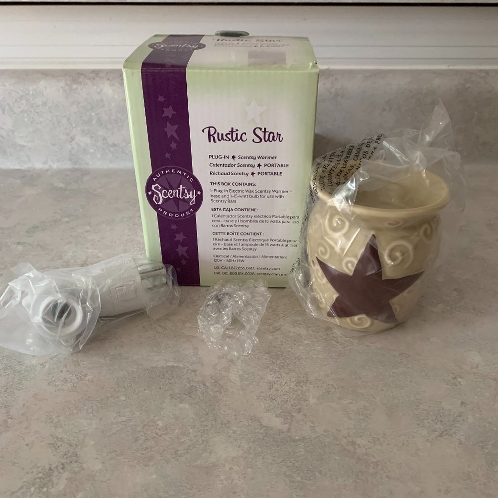 Scentsy Plug-In Warmer - Rustic Star